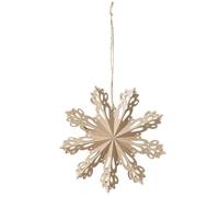 Broste copenhagen Papier décoratif 'Snowflake' S