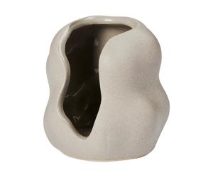 Broste Copenhagen Photophore Hekla Hurricane Dove Grey. Ø9.5 cm