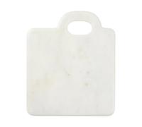 Broste Copenhagen Planche à découper Olina de 26x30 cm White marble