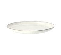Broste Copenhagen Plat de service oval Nordic Sand 26.5x35.5 cm