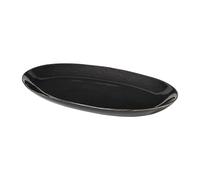 Broste Copenhagen Plat oval Nordic Coal 17x30 cm