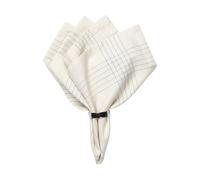Broste Copenhagen Serviette en tissu Alice 45x45 cm Dusty blue-natural