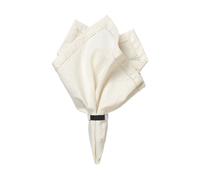 Broste Copenhagen Serviette en tissu Elin 45x45 cm Off white