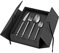 Broste Copenhagen Sletten Full Satin Forged Set de couverts 16 pcs.