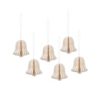 Broste Copenhagen Suspension cloche de Noël Chime Off white