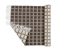 Broste Copenhagen Tapis en coton Henny 140x200 cm Light grey-aubergine
