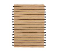 Broste Copenhagen Tapis Ezra 140x200 cm Natural-black