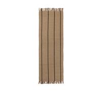 Broste Copenhagen Tapis Yuki Black-natural. 70x200 cm