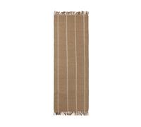 Broste Copenhagen Tapis Yuki White-natural. 70x200 cm