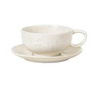 Broste Copenhagen Tasse avec soucoupe Nordic Vanilla 25 ream with grains