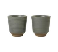 Broste Copenhagen Tasse Miko 15 cl lot de 2 Dark green