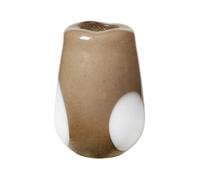 Broste Copenhagen Vase en verre Ada Dot 26 cm Simply taupe warm grey