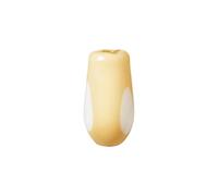 Broste Copenhagen Vase en verre Ada Dot 37 cm Golden fleece yellow