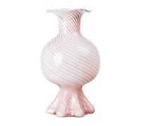Broste Copenhagen Vase Mella 30 cm Fairy pink-off white
