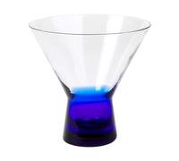 Broste Copenhagen Verre à cocktail Konus 10 cl Intense blue
