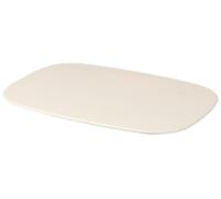 Broste Copenhagen Vils 55000016 Assiette de service en faïence Blanc cassé 30 x 22 x 1 cm