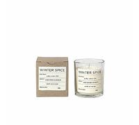 Broste Copenhagen Winter 45904117 Bougie parfumée en cire de soja avec parfum cannelle, dimensions : 7,4 cm x 7,4 cm x 8,3 cm