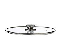 Broszio Couvercle poele 28 cm Durandal Legend | Couvercle Casserole Universel avec reniflard | couvercles pour casseroles et poêles avec Bouton Isolant