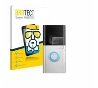 brotect Protection Écran Verre pour Ring Video Doorbell Plus | Clair Protection d'écran Made in Germany Film Protecteur Vitre 9H Anti-Rayures Transparent