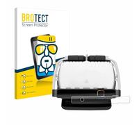 brotect Protection Écran Verre pour Tefal OptiGrill Elite | Clair Protection d'écran Made in Germany Film Protecteur Vitre 9H Anti-Rayures Transparent