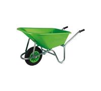 Brouette 100 litres bac plastique verte Ribimex PRGC100P