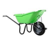 Brouette Haemmerlin Polypro Pick Up 110L verte roue gonflée - 305122005