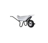 Brouette HAEMMERLIN Aktiv Excellium Plus 120L RENO Galva Roue Gonflée Grise - 305400605