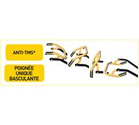 Brouette 120L ANTI TMS Haemmerlin EXPERT RÉNO UP galvanisée roues gonflées - 305257001