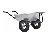 Brouette 2 roues gonflées - 150 litres - Expert Twin HAEMMERLIN