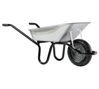 Brouette Aktiv Premium galva roue gonflée 100 L