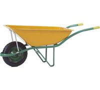 Brouette Altrad 90l Jaune Robuste, 90 Litres, Idéale Jardin Et Btp Léger - Altrad