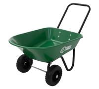 Brouette de jardin 78 L chariot basculante chantier manutention polyvalent 100kg