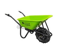 Brouette électrique sans fil - 7 km/h - 75litres - 150kg - livrée sans batterie