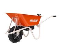 Brouette électrique autotractee RURIS RTS 2000 - 500W, batterie 24V, charge 150 kg, jusqu'a 8 h d'autonomie, basculement manuel