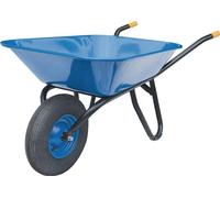Brouette Fagro F85 85l roue polymère 21,5kg jante acier avec roulement à billes MÜBA