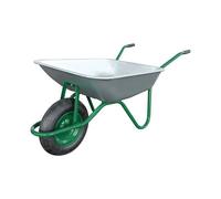 Brouette galvanisée - ALTRAD - 85 L - Roue gonflable - Acier galvanisé - Durable