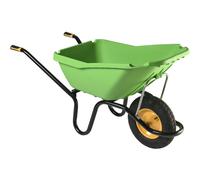 Brouette Haemmerlin Polypro Pick Up 110L verte roue gonflée - 305122005