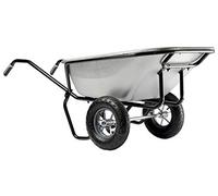 Brouette Haemmerlin Pro Select Expert Twin 230L Galvanisée 2 Roues Gonflées -306255701