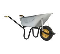 Brouette AKTIV PREMIUM RENO 110L Galva Roue Gonflée - HAEMMERLIN - 305402005