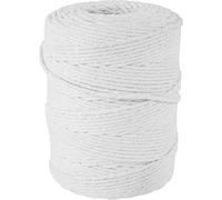 Browin 310211 Ficelle à Viande en Coton Blanc (240 °C) - 145 m - pour Volets roulants, Ficelle à saucisses, Barbecue résistant à la Chaleur - Fil à Saucisse pour Fumer, rôtir, Ficelle de Cuisson
