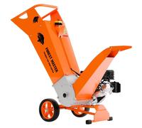 Broyage manuel de bois - Moteur essence LCT de 18 chevaux, 478 cm³, pour broyer des branches jusqu'à 125 mm de diamètre