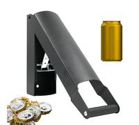 Broyeur de canettes en aluminium, Presse Canette Mural idéal pour le recyclage, Broyeur de canette à bière pour canettes de Boisson Compacteur canette bière Soda pour jusqu'à 16 oz