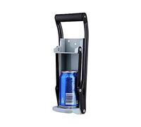 Broyeur de canettes pour recyclage à fixation murale, Presse de Canette avec Ouvre-Bouteille Intégré Broyeur de Canettes Fixation Murale avec Bras de Levier pour Canettes de Boissons jusqu'à 16 oz