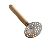 Broyeur de pommes de terre en acier inoxydable antidérapant avec poignée en | Presse-purée en métal pour haricots, légumes, fruits, avocat, citrouille, viande, maison, salle à manger