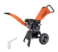 Broyeur de végétaux thermique 7CV - branches diamètre 6,5cm - Moteur 212 cm3 4 temps - Roues gonflées 30cm - Facile à déplacer