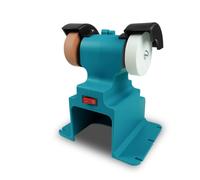 Broyeur d'établi électrique sans fil 200W, Double broyeur, polissage, couteau en pierre de meulage,Robuste