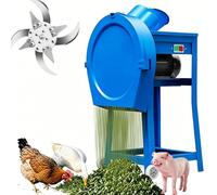 Broyeur D'herbe, Hacheur D'herbe, Broyeur Électrique pour Aliments pour Animaux 2500W 4000Rpm, Broyeur Robuste pour Aliments pour Animaux avec Épaisseur de Nourriture Réglable