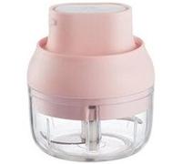 Broyeur électrique portatif sans fil presse-purée cuisine machine à ail nourriture - rose G