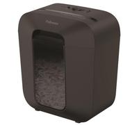 Broyeur FELLOWES LX 25/ coupe transversale 4x40 mm/ capacité du bac 11,5 l/ classification P-4 (confidentiel)/ noir
