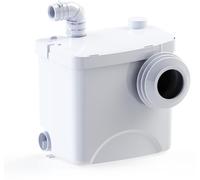 Broyeur WC, 470 W, hauteur de refoulement 4 m, 2 raccordements, blanc